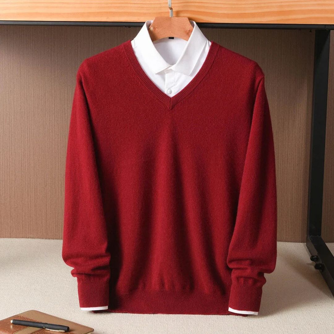 Men's V-Neck Sweater