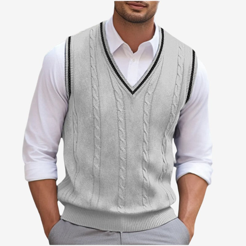 Men's V-Neck Sweater Vest