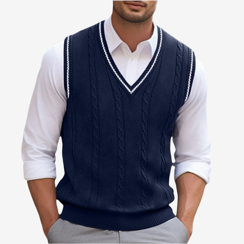 Men's V-Neck Sweater Vest