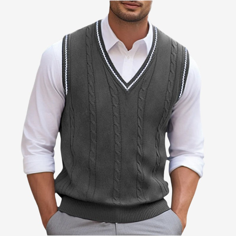 Men's V-Neck Sweater Vest