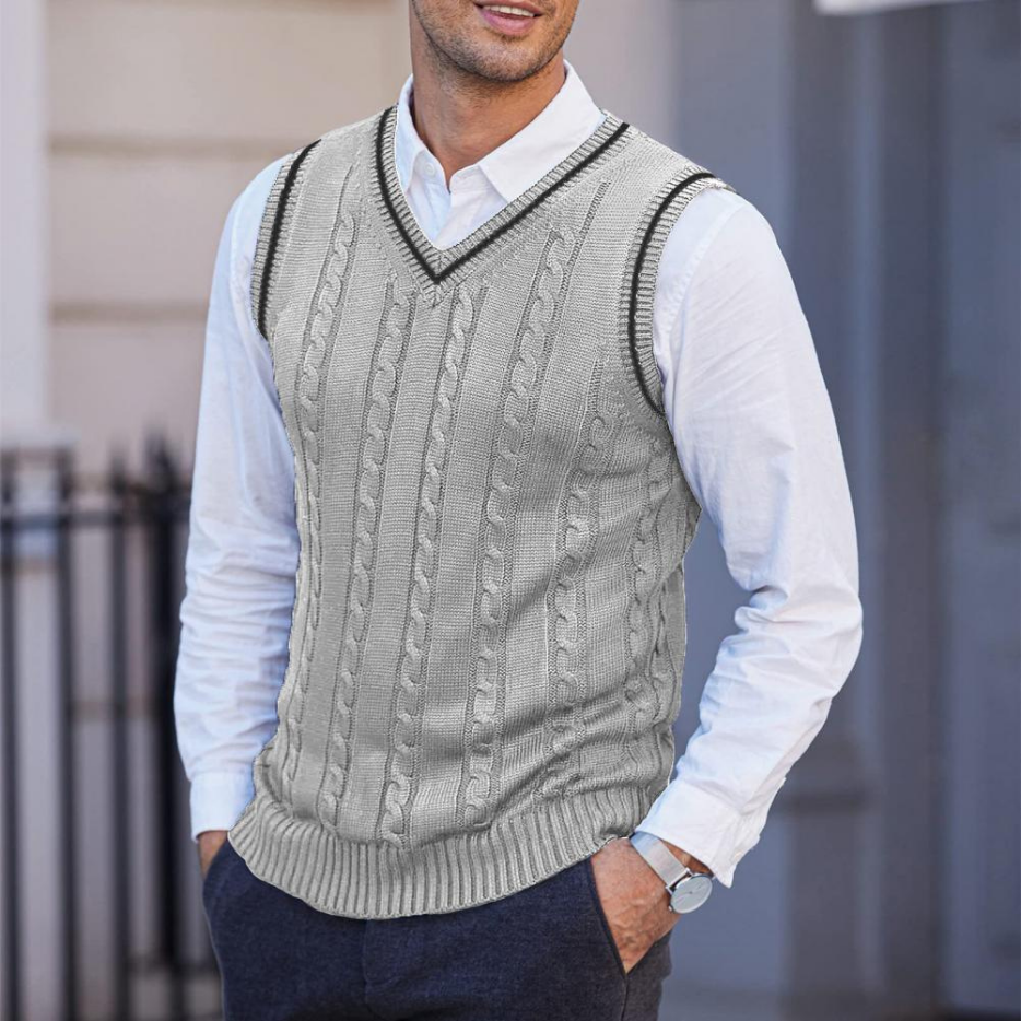 Men's V-Neck Sweater Vest
