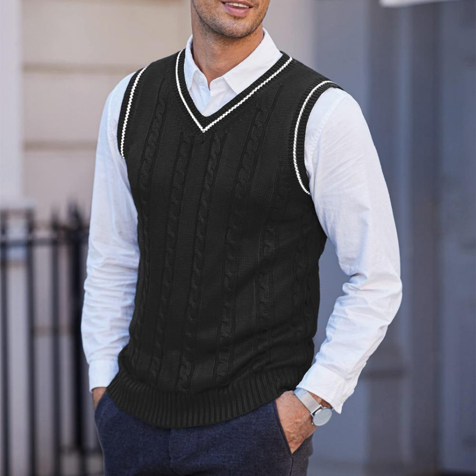 Men's V-Neck Sweater Vest