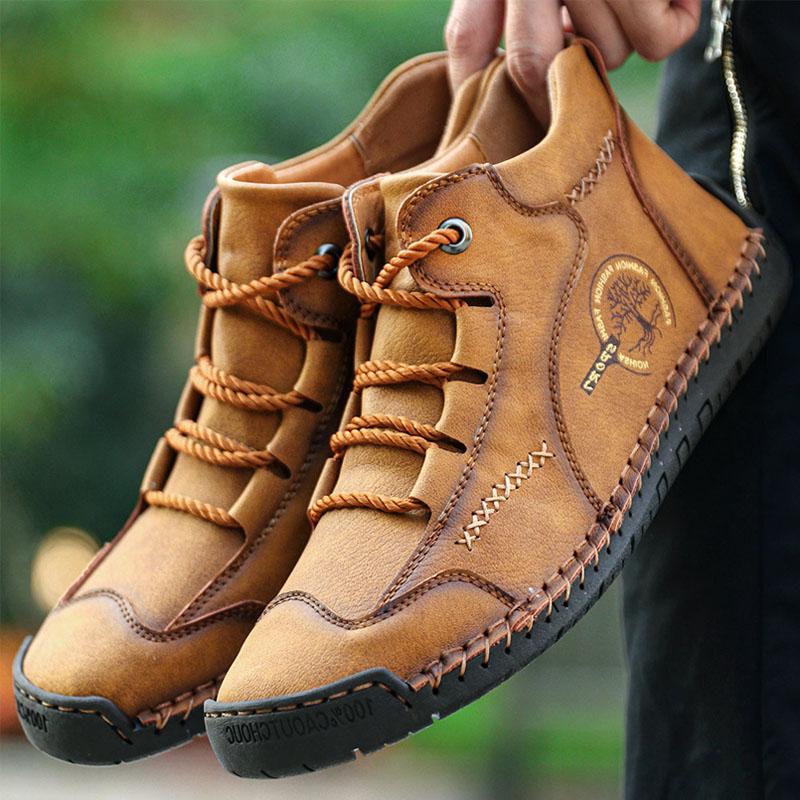 Men's Vintage Handmade Orthopedic Ankle Boots