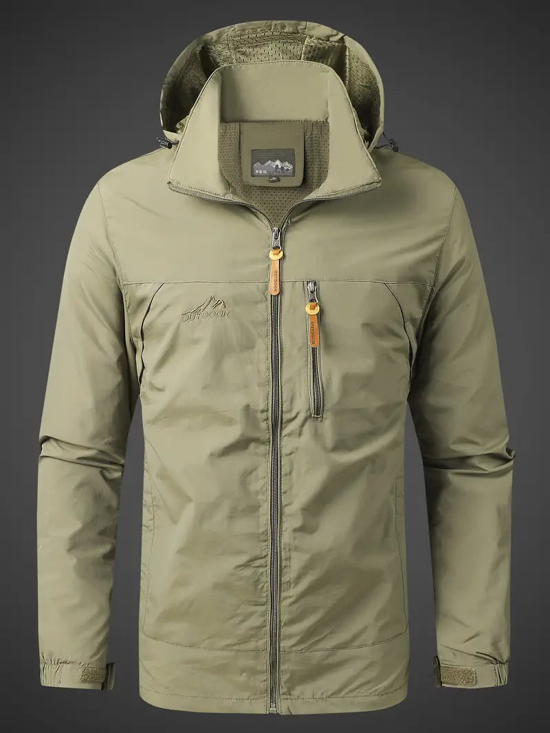 Men's Waterproof and Windproof Outdoor Jacket