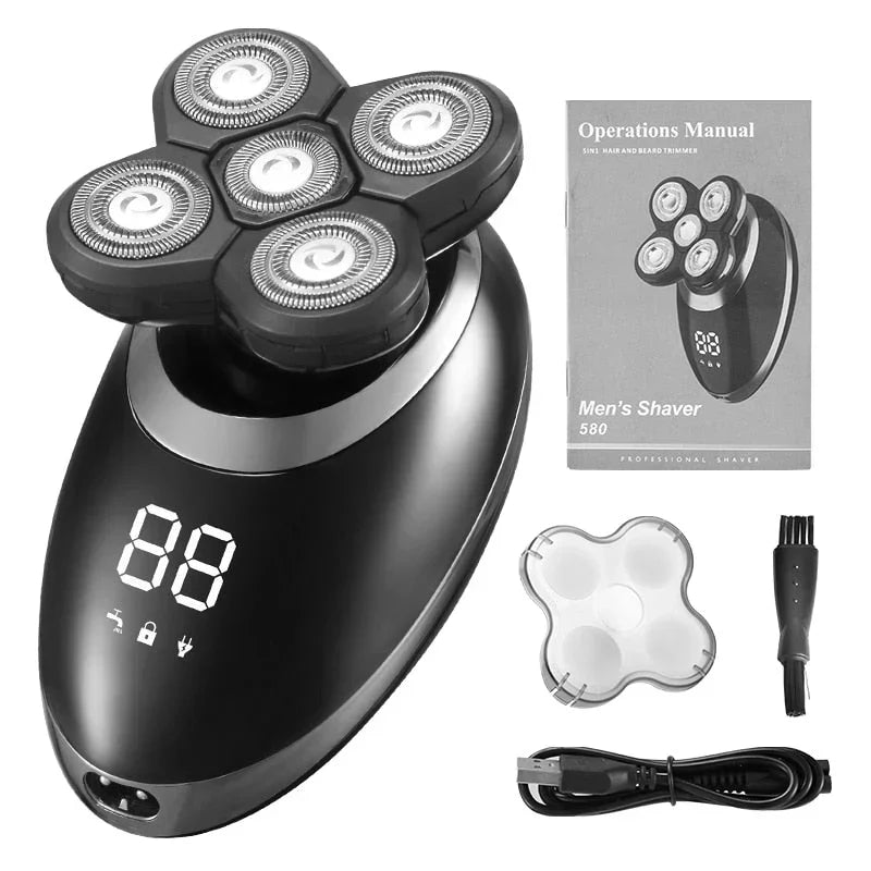 Men's Waterproof Cordless Multifunctional Trimmer
