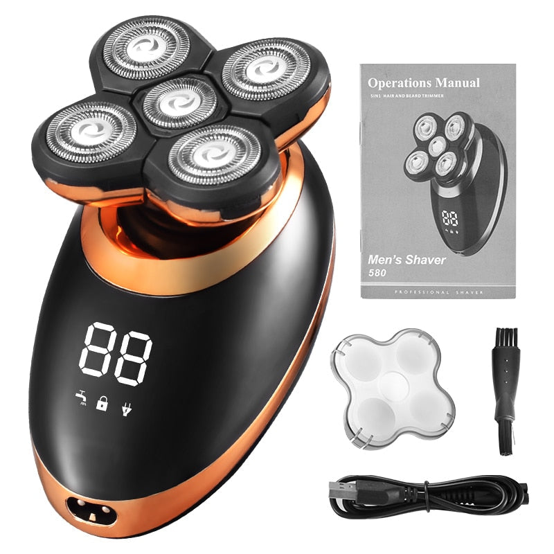 Men's Waterproof Cordless Trimmer