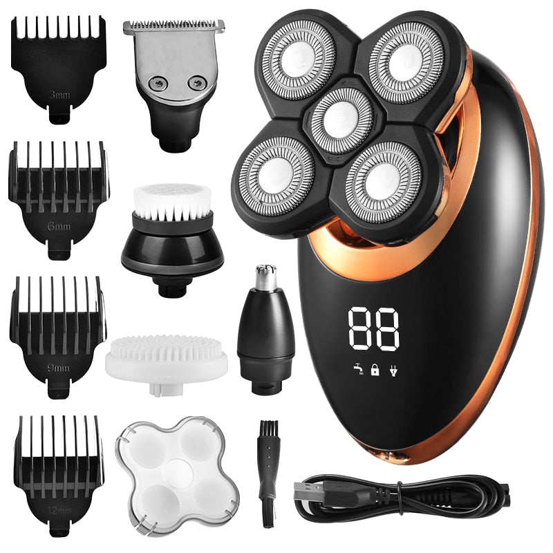 Men's Waterproof Cordless Trimmer