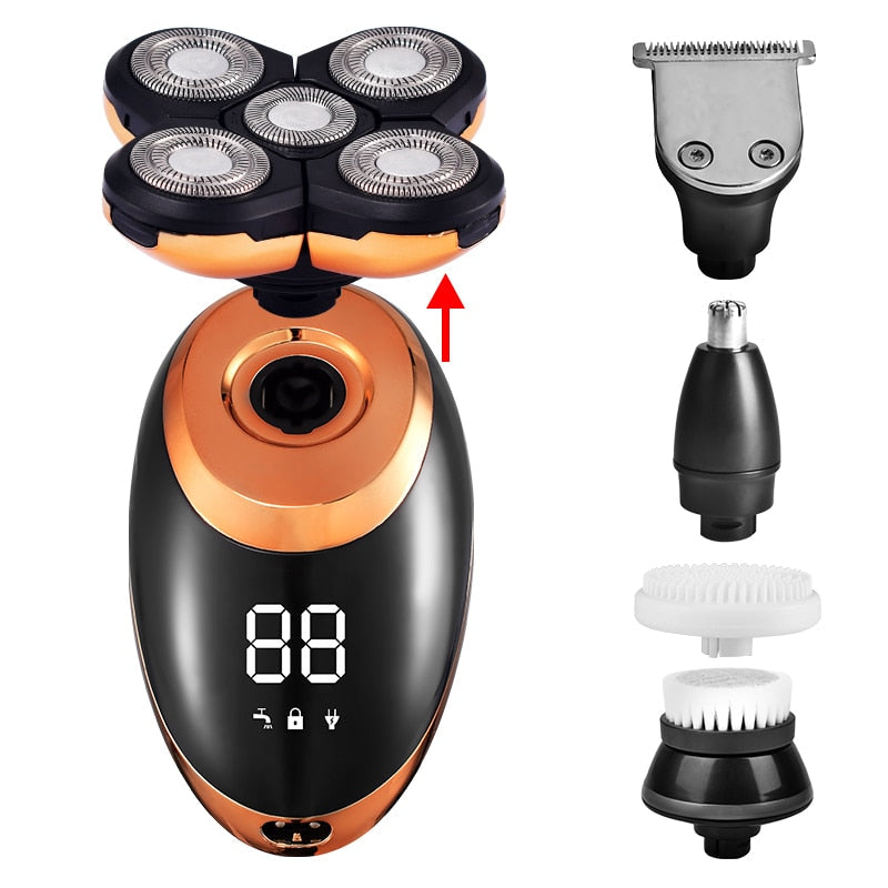 Men's Waterproof Cordless Trimmer