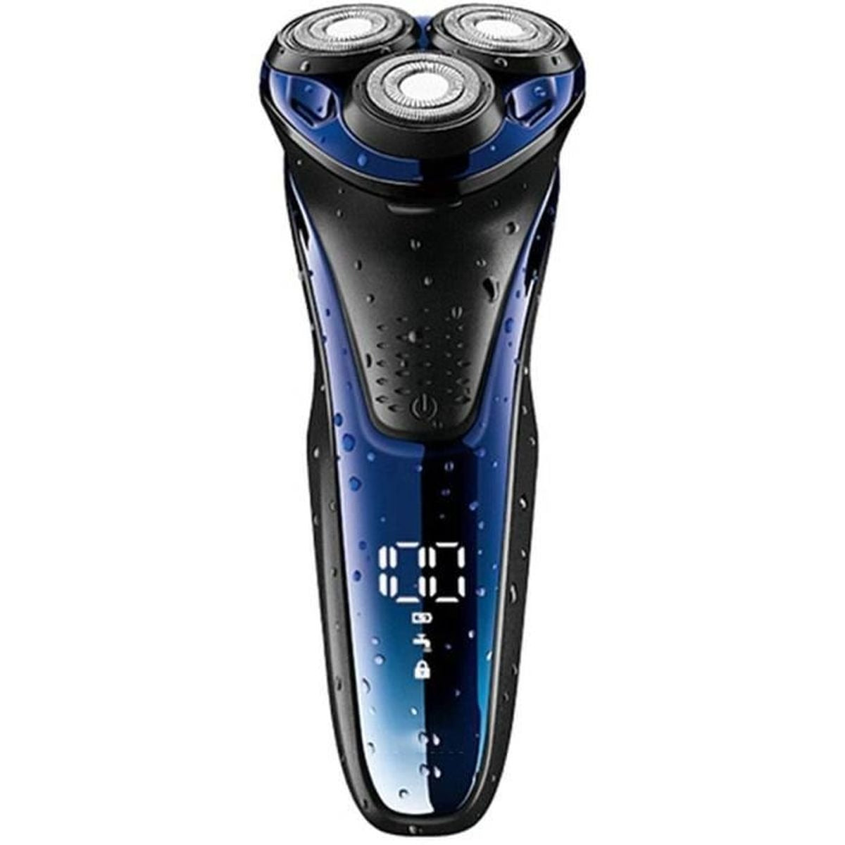 Men’s Waterproof Electric Shaver with 3D Flexible Heads & Fast Charging for Daily Grooming