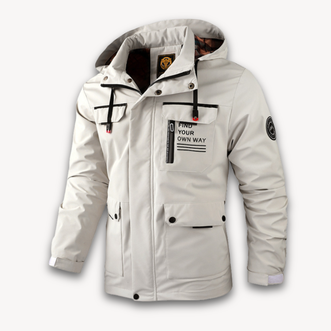 Men's Waterproof Hooded Summer Jacket