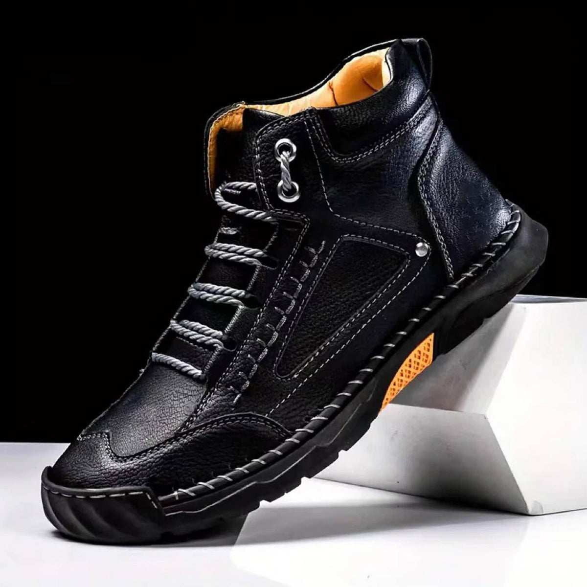 Men's Waterproof Outdoor Hiking Boots with Arch Support