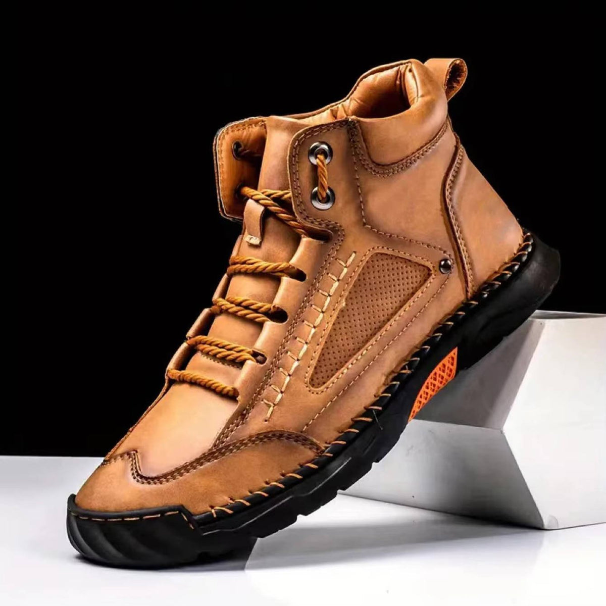 Men's Waterproof Outdoor Hiking Boots with Arch Support