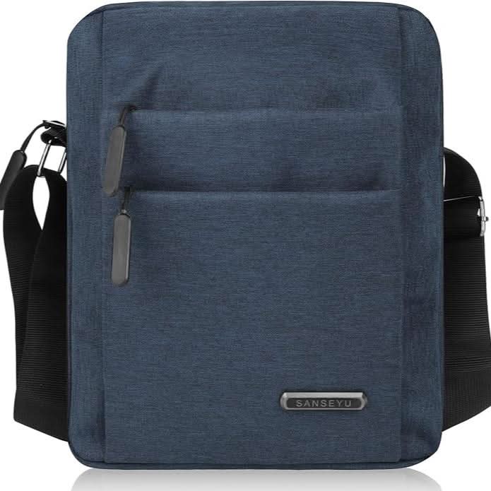 Men's Waterproof Shoulder Bag with Anti-Theft Design for Everyday Use