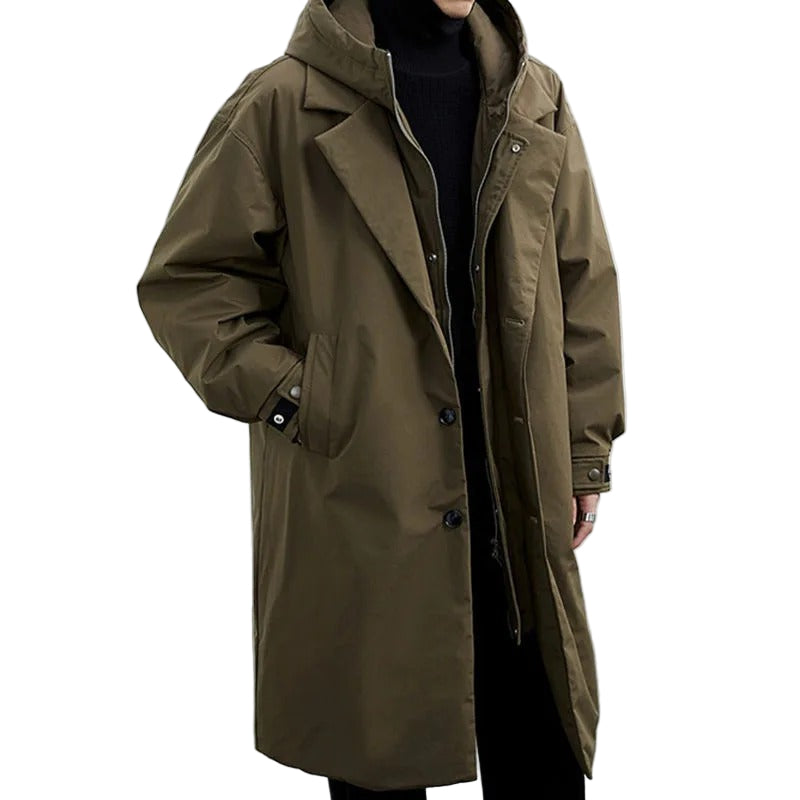 Men's Waterproof Trench Coat