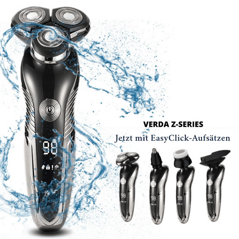 Men's Wet and Dry Electric Shaver