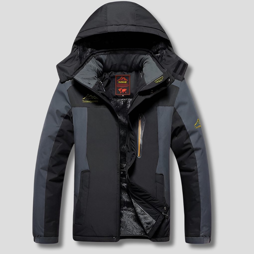 Men's Winter Jacket – Modern Casual Style with Water-Resistant Finish