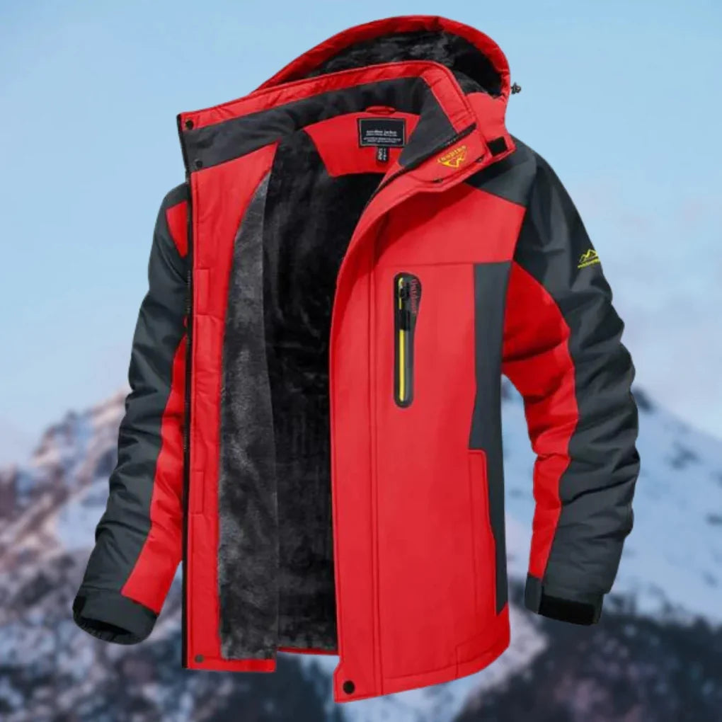Men's Winter Jacket – Modern Casual Style with Water-Resistant Finish
