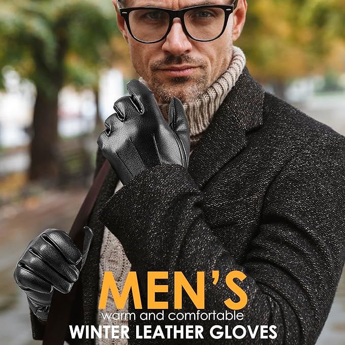 Men's Winter Touchscreen Gloves