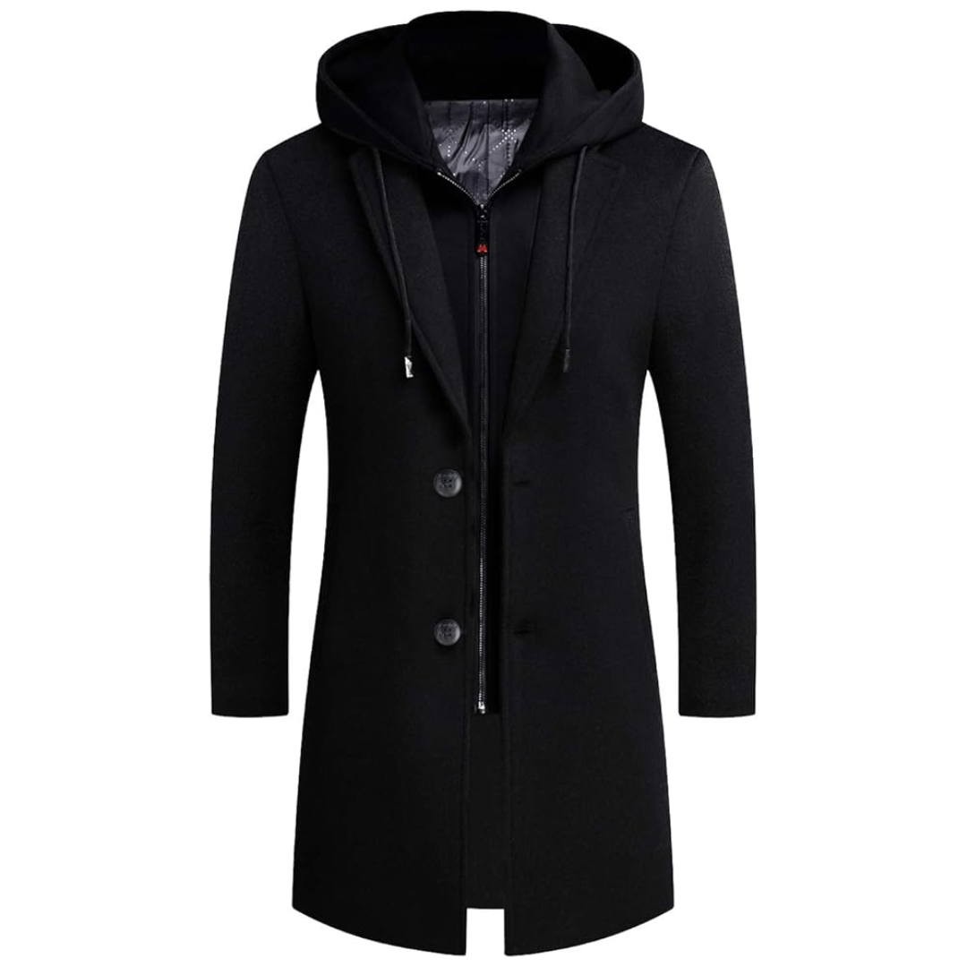 Men's Winter Trench Coat