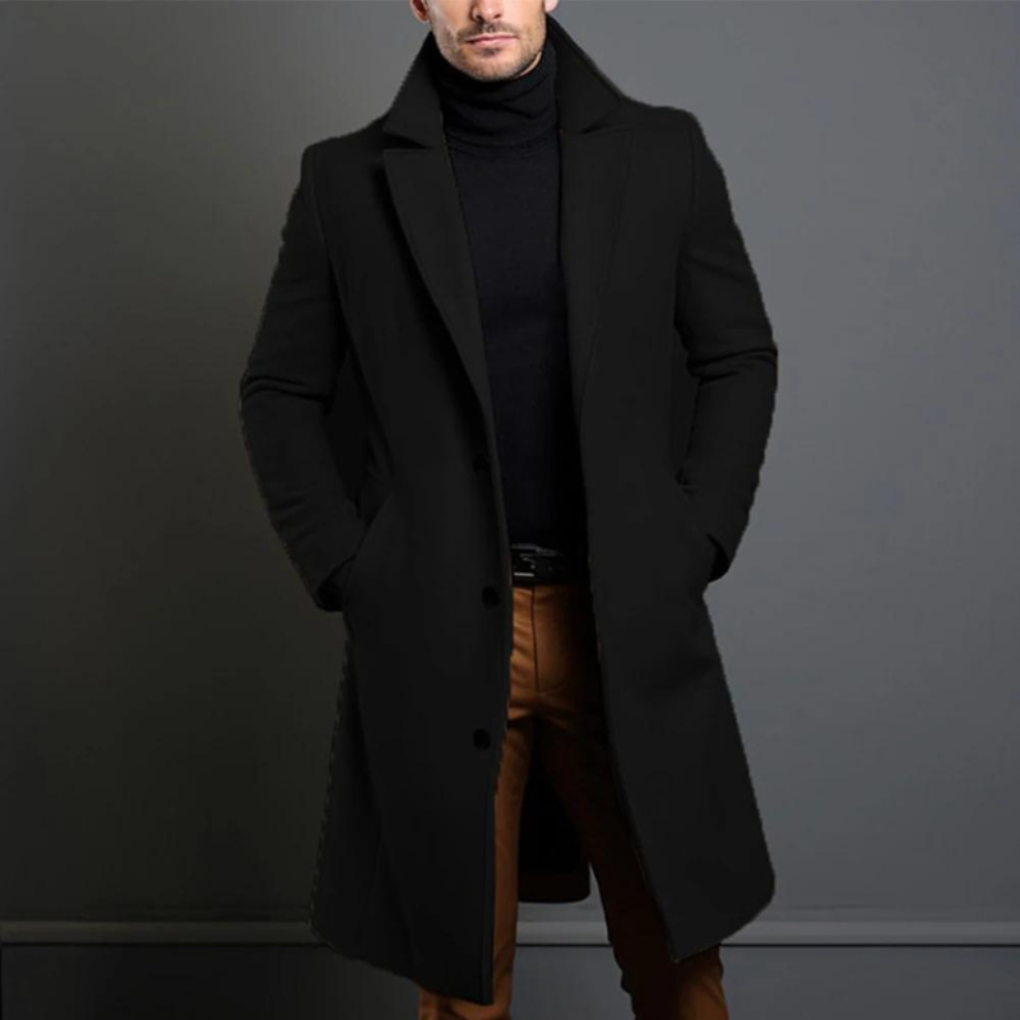 Men's Wool Coat – Timeless Style for Cool Days