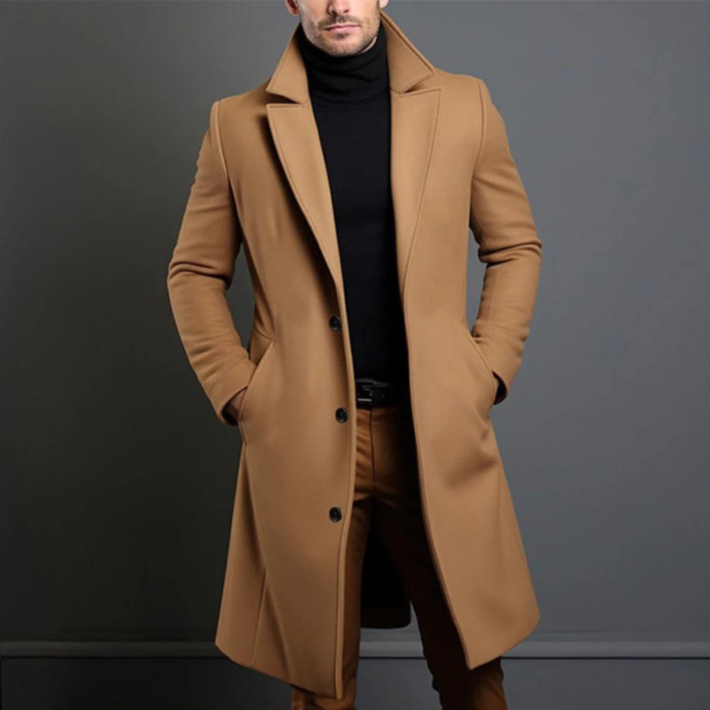 Men's Wool Coat – Timeless Style for Cool Days
