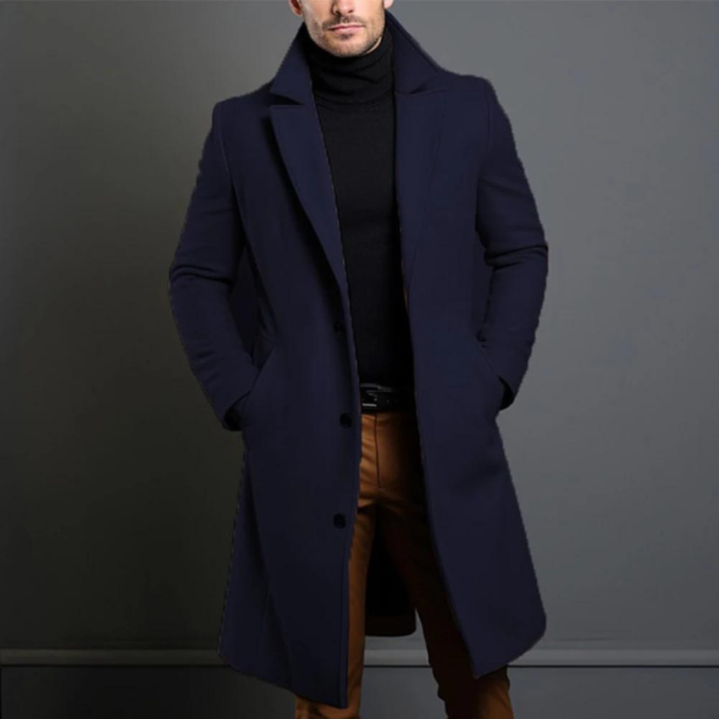 Men's Wool Coat – Timeless Style for Cool Days