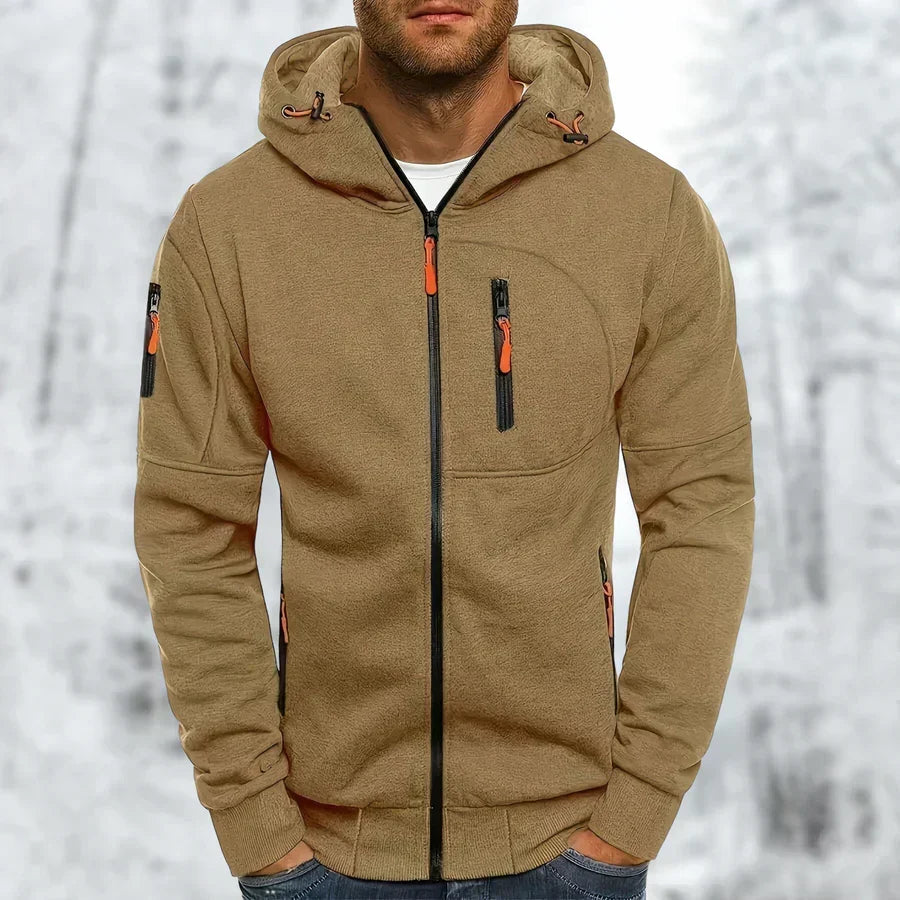 Men's Zip-Up Hoodie