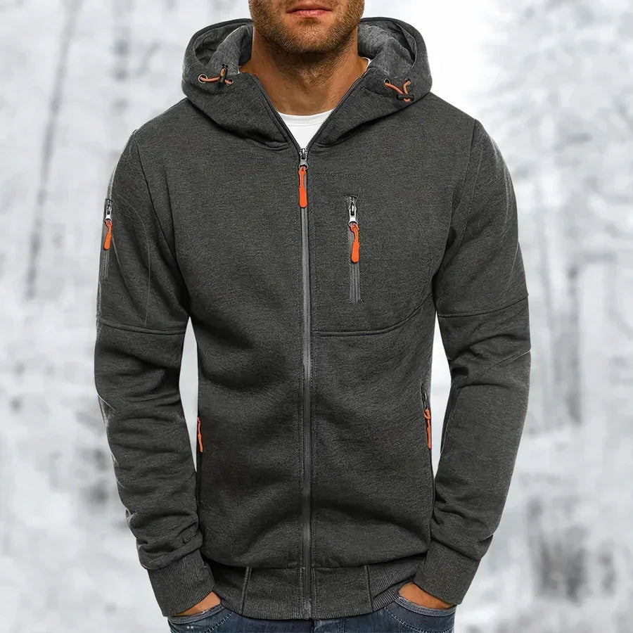 Men's Zip-Up Hoodie