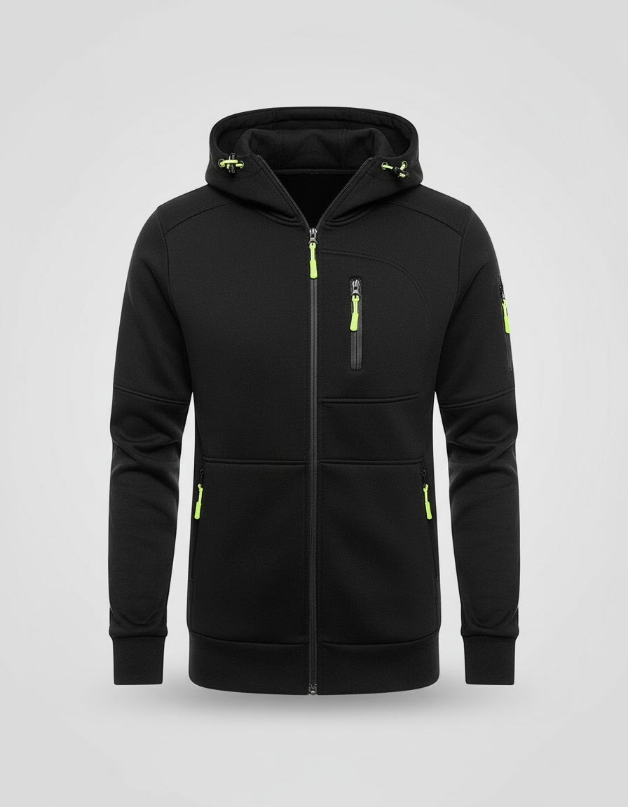 Men's Zip-Up Hoodie
