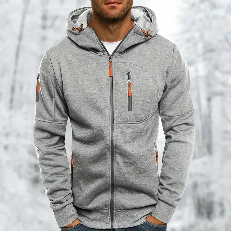 Men's Zip-Up Hoodie