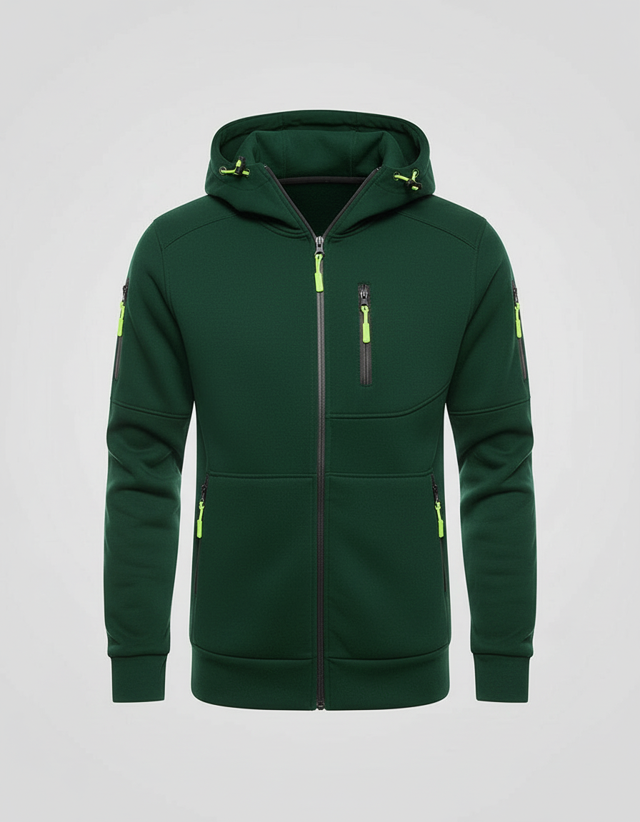Men's Zip-Up Hoodie