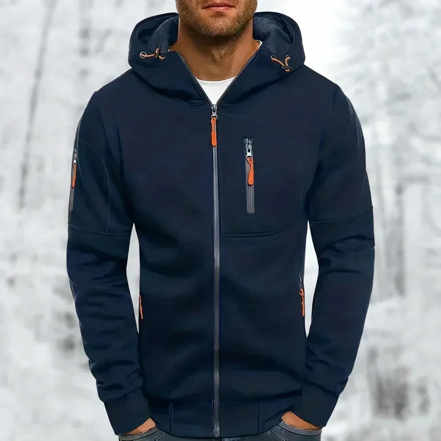 Men's Zip-Up Hoodie