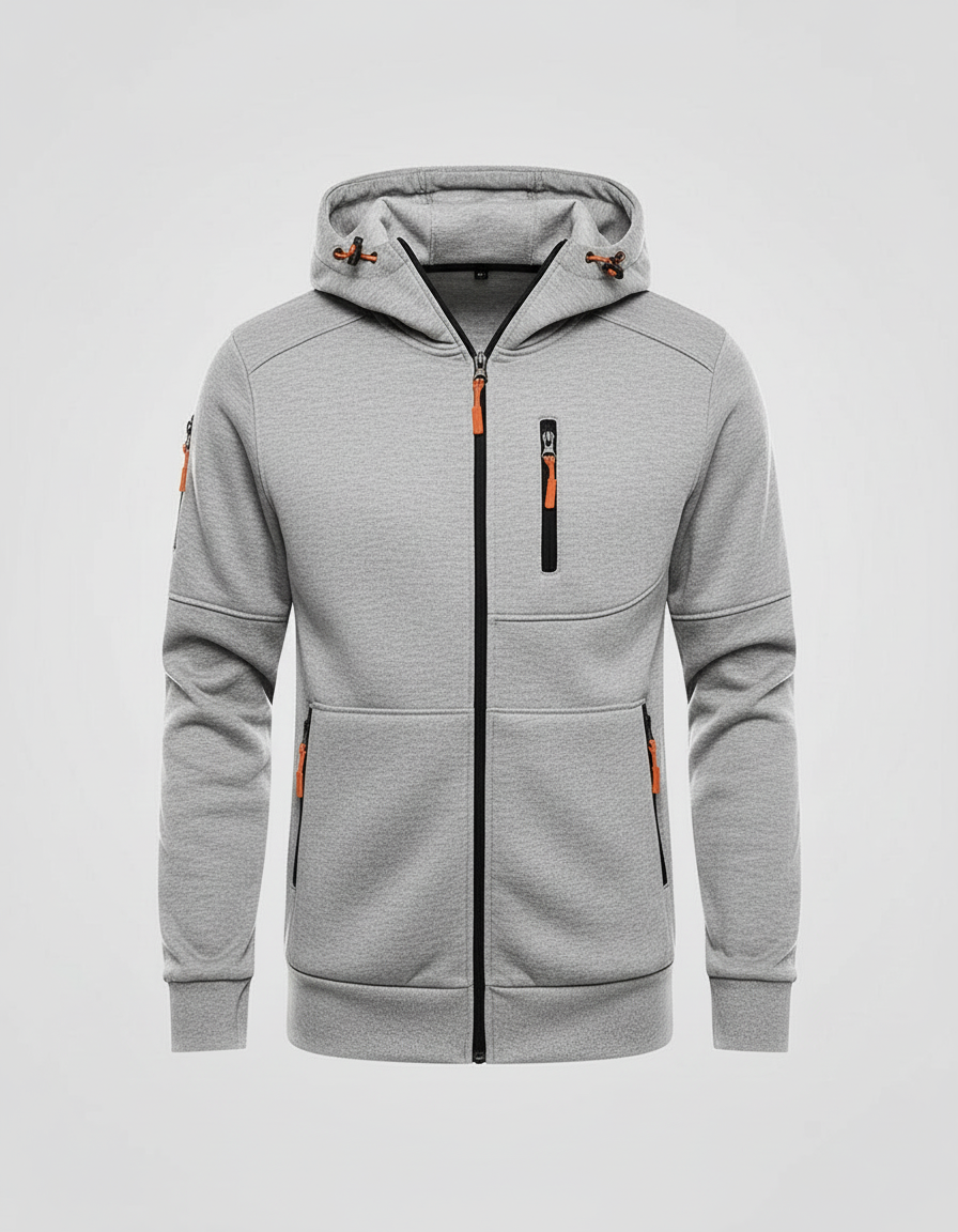 Men's Zip-Up Hoodie