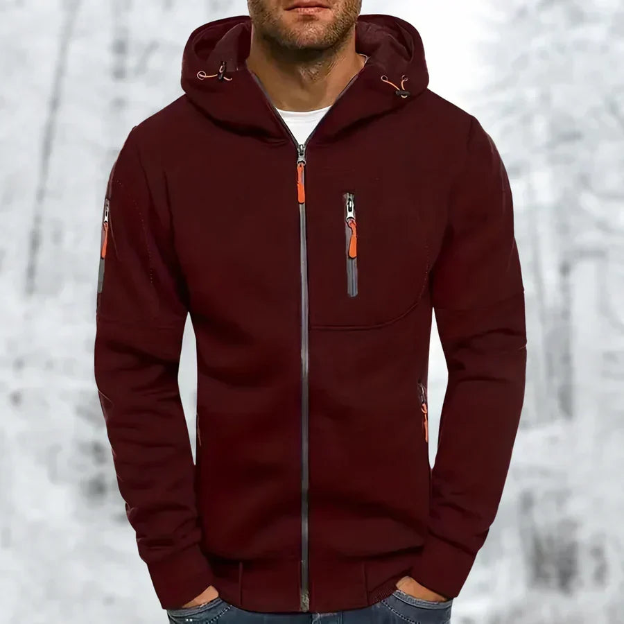 Men's Zip-Up Hoodie