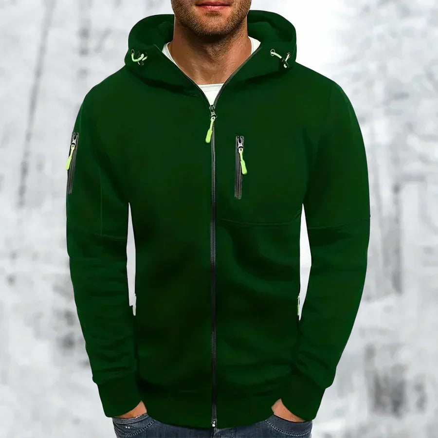 Men's Zip-Up Hoodie