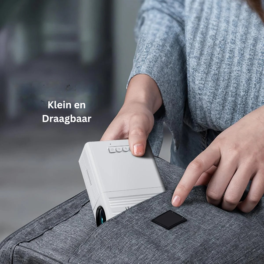 Mini Projector - Portable HD Cinema Projector