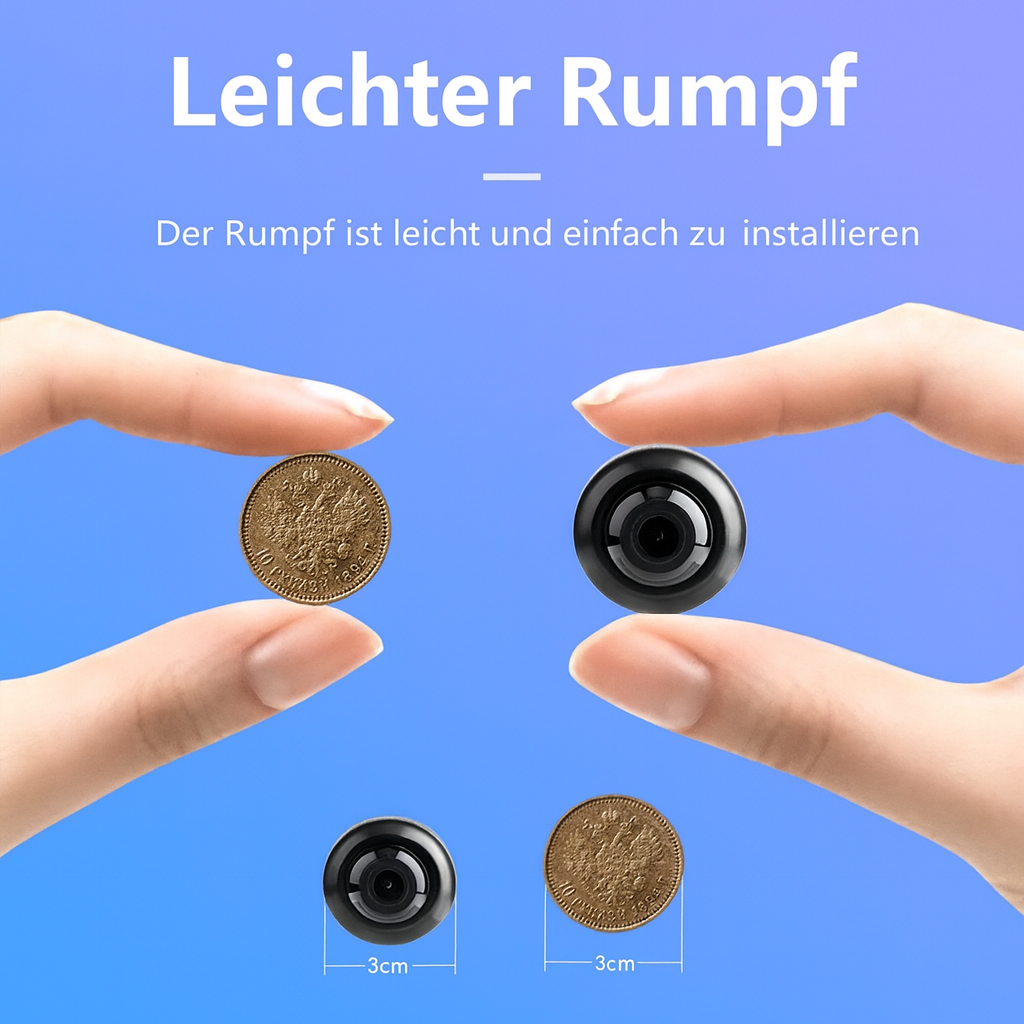 Mini WiFi Security Camera with Night Vision & Motion Detection