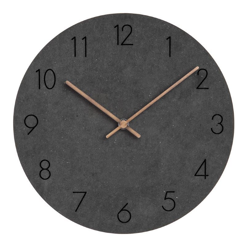 Minimalist Norwegian Silent Wall Clock
