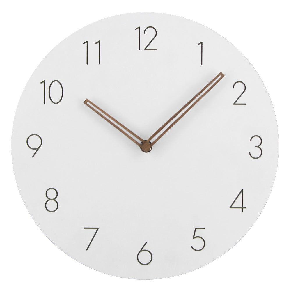 Minimalist Norwegian Silent Wall Clock
