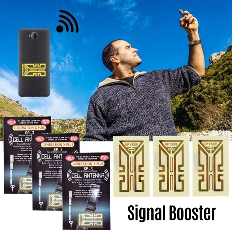 Mobile Phone Signal Booster Golden 4-Band