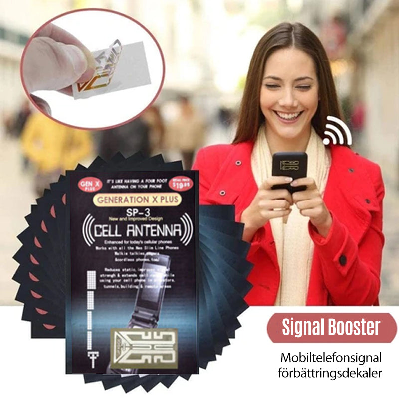 Mobile Phone Signal Booster Golden 4-Band