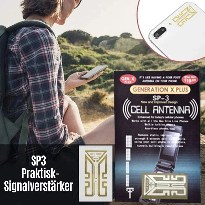Mobile Phone Signal Booster Golden 4-Band