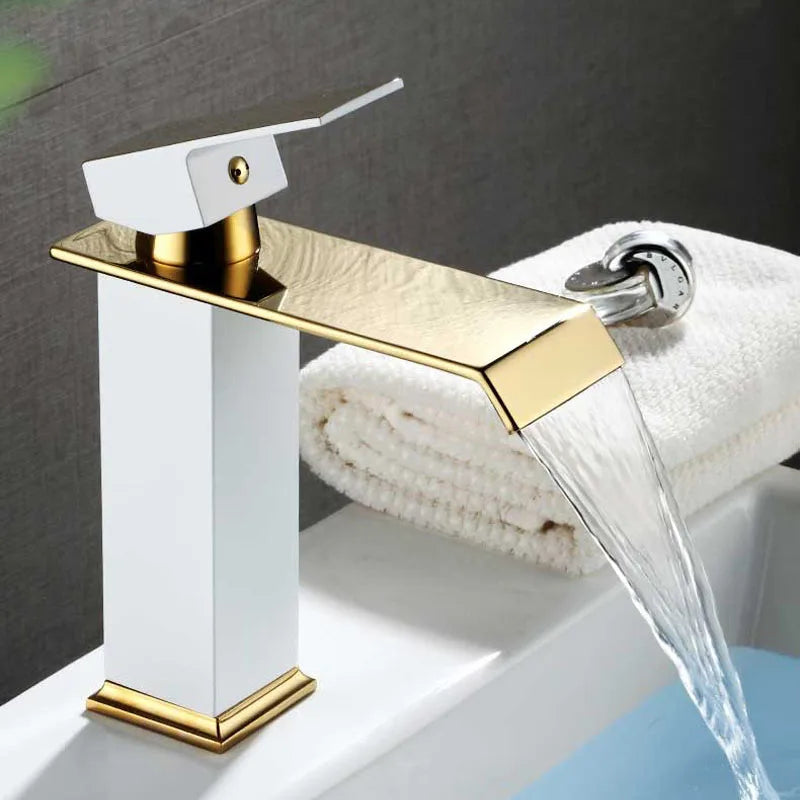 Modern Gold Bathroom Faucet