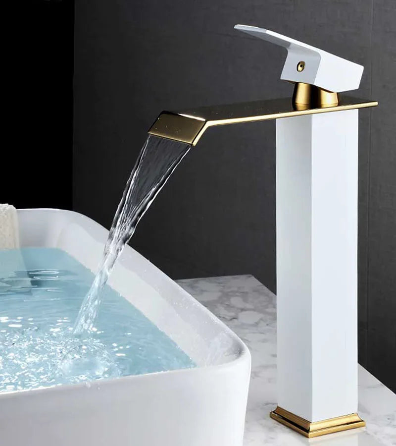 Modern Gold Bathroom Faucet