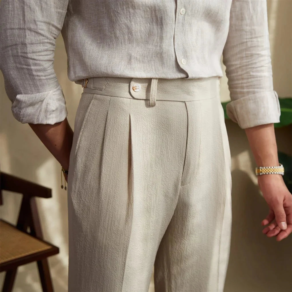 Modern Men's Business Trousers – Clean Look and Relaxed Fit