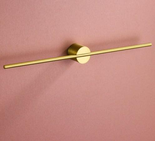 Modern Metal Bathroom Towel Rack with Adjustable Rod