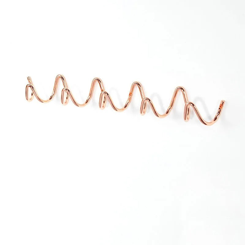 Modern Metal Wall Hook Rack for Entryway
