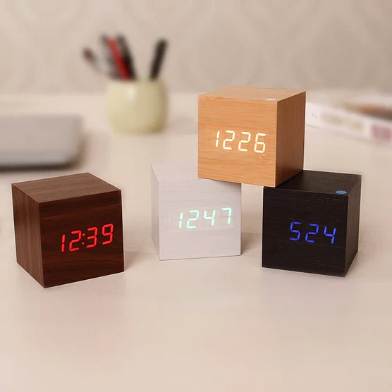 Modern Minimalist Digital Clock for Home