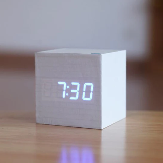Modern Minimalist Digital Clock for Home