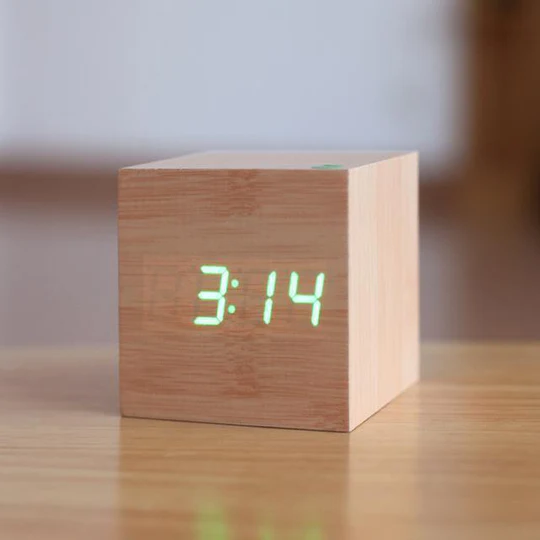 Modern Minimalist Digital Clock for Home